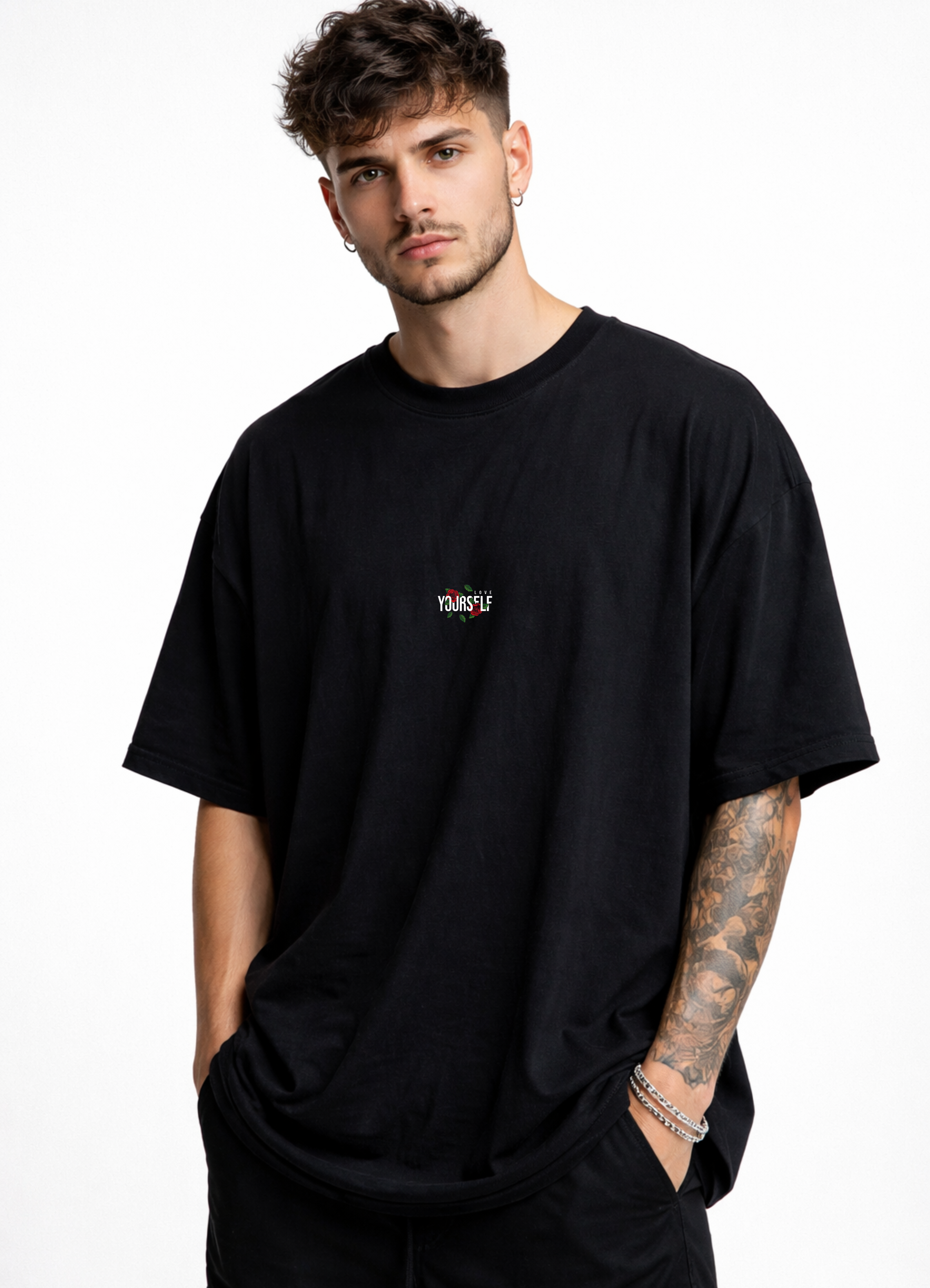 CAMISETA OVERSIZED - Love Your Self