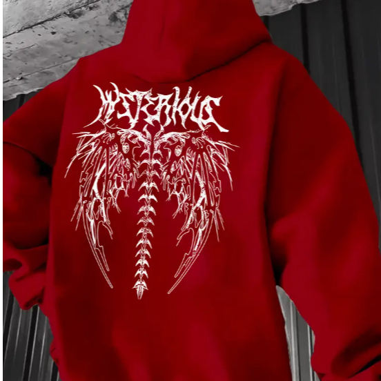 Moletom Premium Canguru Softwear Modelo Gotico Vintage Estampa Exclusiva Algodão Forrado