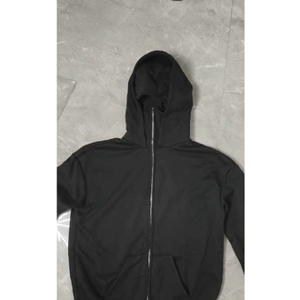 2025 outono inverno à prova de vento novo estilo duplo com capuz máscara Ninja moletom com capuz feminino masculino